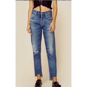 Citizens of Humanity LIYA HI-LO HEM JEANS